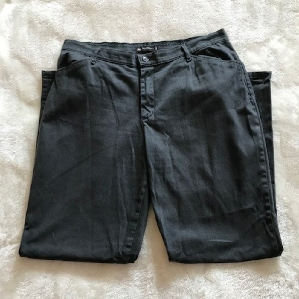 Lee Rider Relaxed fit straight leg pants grey sz 14